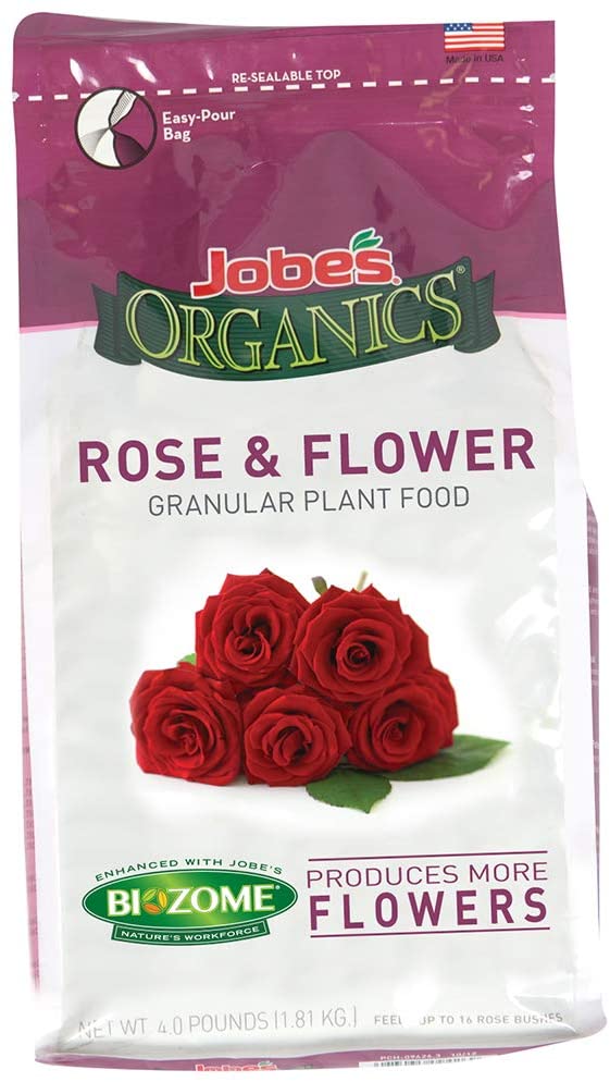 Jobe’s Organics Flower & Rose Granular Fertilizer