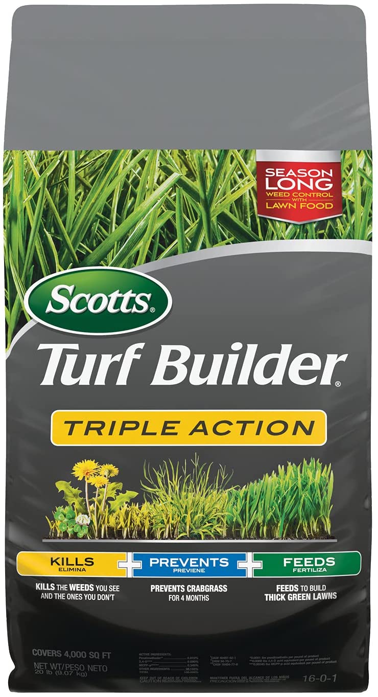 Scotts Turf Builder Triple Action - Weed Killer & Preventer