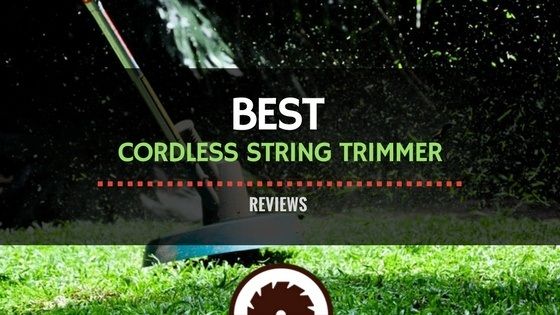Best Cordless Weed Trimmer